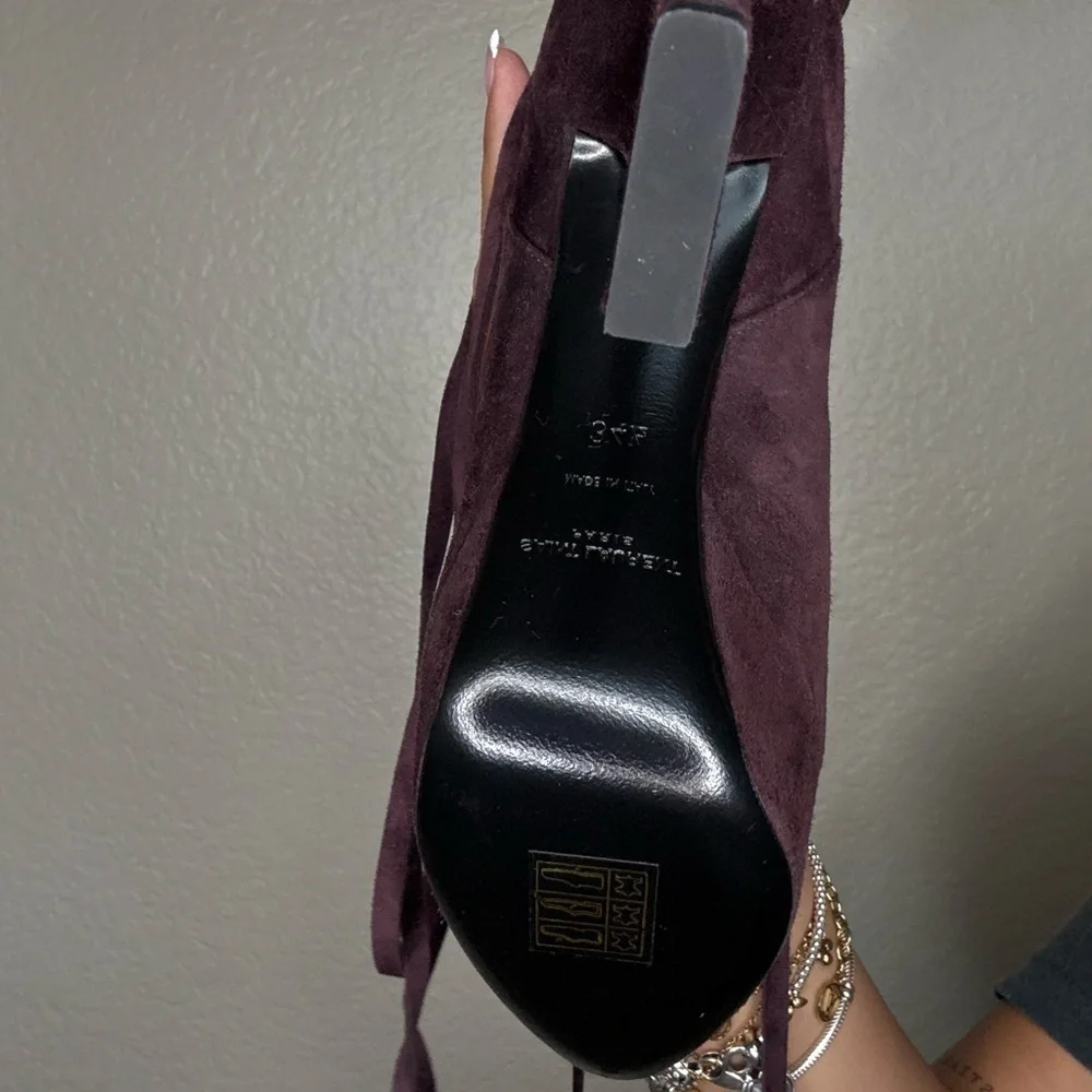 saint Laurent Vika 95 Tassel Boots - Picture 9 of 9